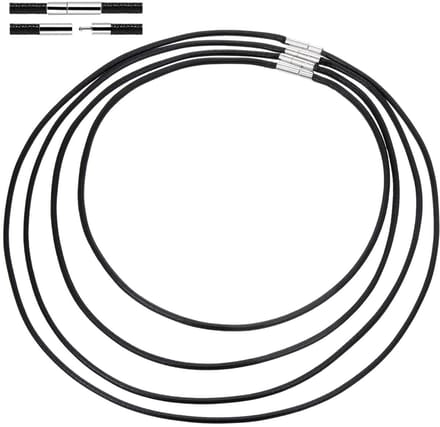 Dailygoods- Halsketting 4 Stuks - Leren Choker - Kunstleren Band