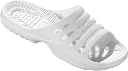 BECO Heren Badslippers - Wit - Maat 41