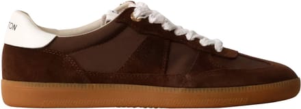 Cherry leren sneakers