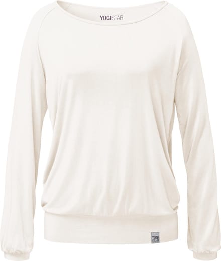Yoga-Longsleeve "ala" - ivory M Loungewear shirt YOGISTAR