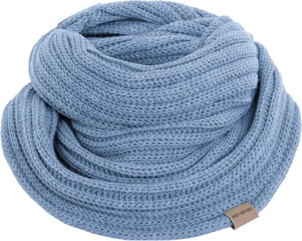 Knit Factory Nica Colsjaal - Crystal Blue - One Size