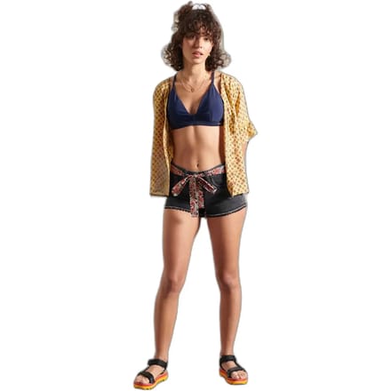 Dames mini shorts met kant Superdry