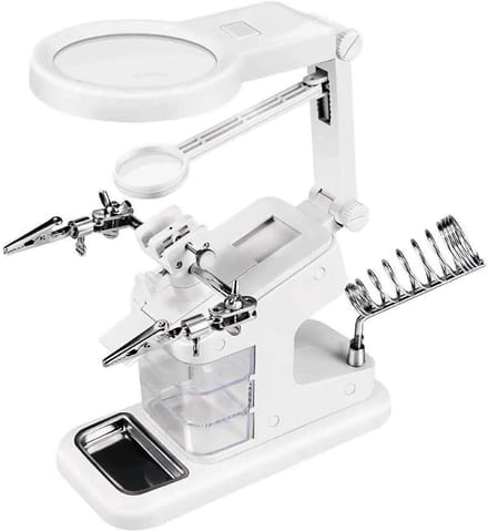 DailySupplies® Vergrootglas Met Verlichting - Loeplamp met Led Verlichting - Wit