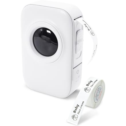Imprimante d'étiquettes D30 PRO Imprimante d'étiquettes de poche pour smartphone Impression thermique sans fil BT Prise en charge 203 DPI blanc