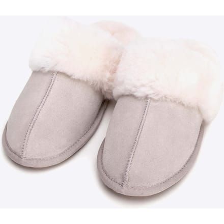 Wittchen Dames Beige Suède Leren Pantoffels