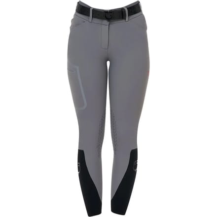 Dames wedstrijdbroek met middengrip Equestro Ridertechnology