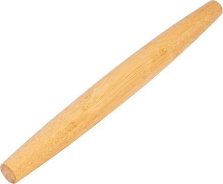 Deegroller Bamboe - Bakroller Hout - Bakken Pizzadeeg - Gladde Afwerking - 40 cm Lengte - Natuurlijk Hout