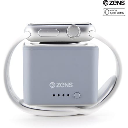 ZENS Qi Apple Watch Powerbank 1300mAh - Grijs