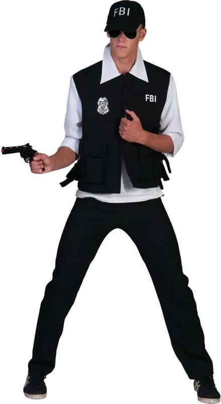 FBI agent kostuum Martijn