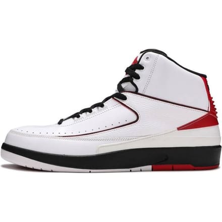 Jordan 2 Retro Qf Blanc Rouge Varsity 2010 395709-101 41 white