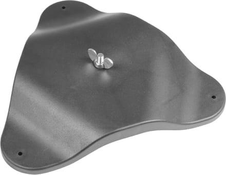 Adam Hall Bodem- en wandmontageplaat voor PAR-lampen - Floor statief