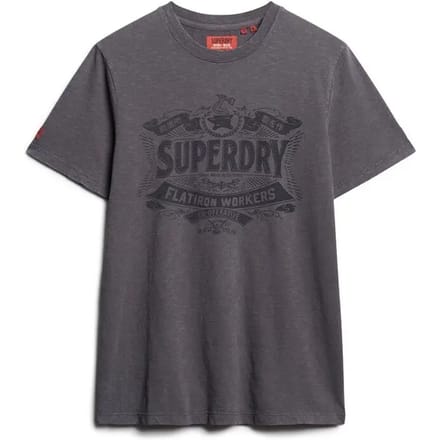 Superdry - Workwear T-shirt met tekstprint - Heren - T-shirts