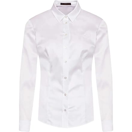 Guess Ls Cate Wit Overhemd - Streetwear - Vrouwen