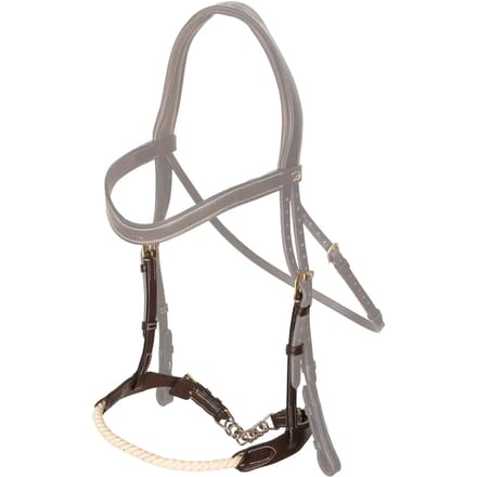 Muserolle Paard in Touw met Ketting Dy'on Collection