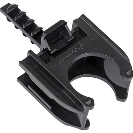 Toolstation Buisclip euro 19mm zwart (50 Stuks)