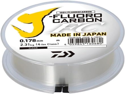 Sterk Fluorocarbon Vislijn - 100m - 0.20mm - 2.86kg - Transparant