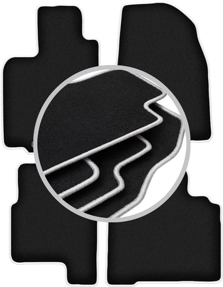 CARLUX-SILVER automatten voor: Mazda CX-9 I SUV (2006-2015)