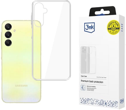 3mk Clear Case for Samsung Galaxy A26 5G - transparent