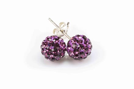 Karma basic oorbel nirvana Paars-71008
