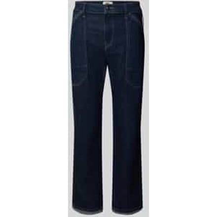 Relaxed fit jeans met steekzakken, model 'Iowa Baggy'