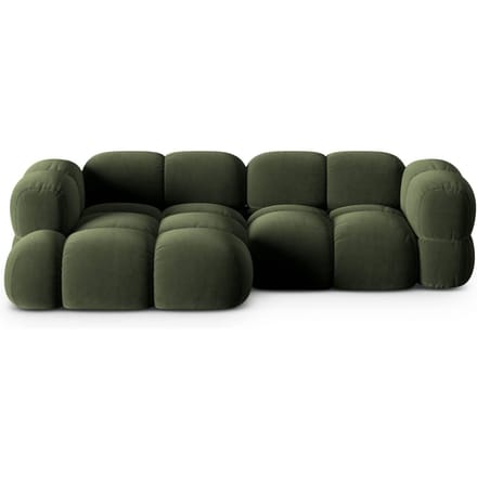 Hoekbank Loretto links velvet | Cosmopolitan Design
