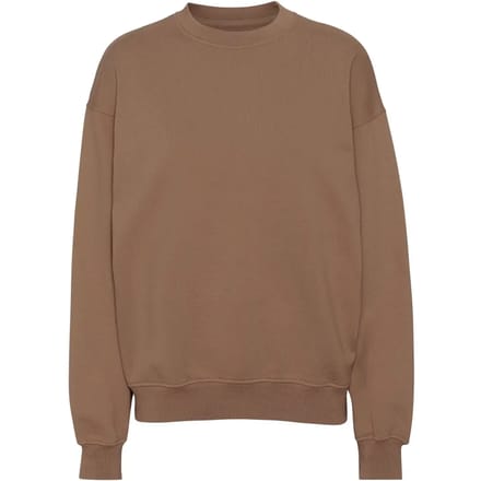 Sweatshirt ronde hals Colorful Standard Organic oversized sahara camel