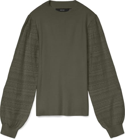 Vero Moda New Limone LS Highneck Sweater Dames - Maat XL