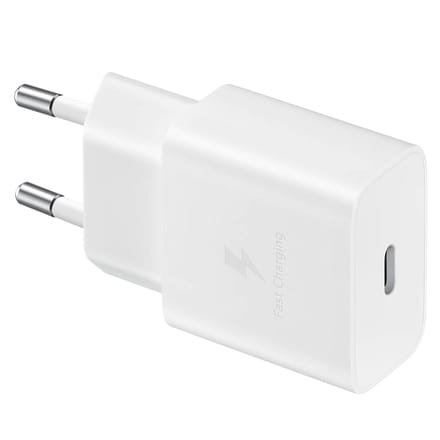 Samsung Originele Power Adapter - Oplader - USB-C aansluiting - Fast Charge - 15 Watt - Wit