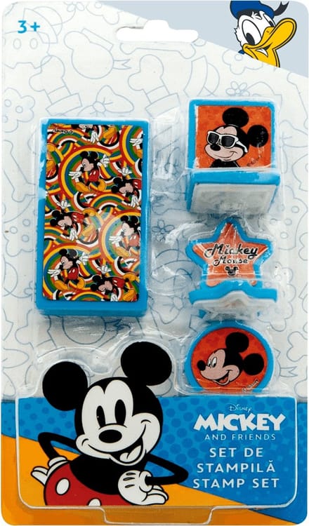 Mickey Mouse Stempels 3-pack