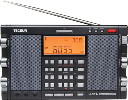 Tecsun H-501x PLL World Band Receiver/Audio Player