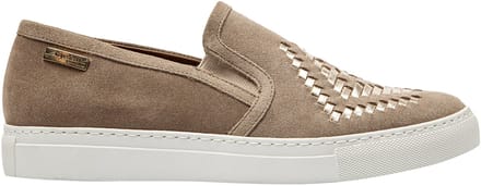 Loni leren espadrilles