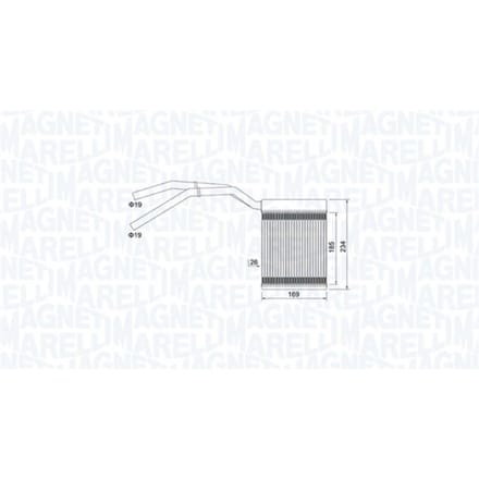 Waterverwarmer MAGNETI MARELLI 350218425000