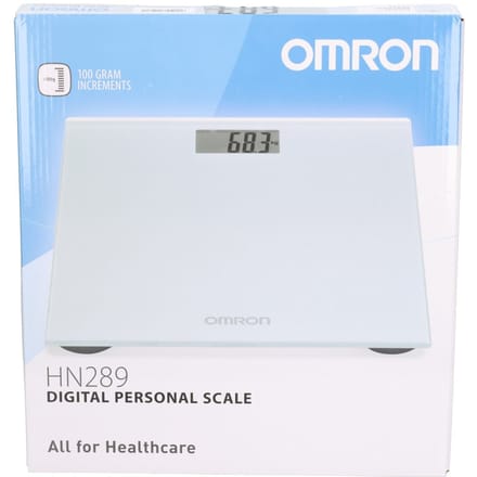 Omron Badkamer weegschaal HN-289-ESL - Silver