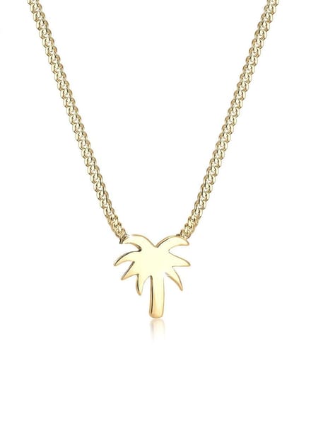Elli Halsketting Palm 925 Sterling Zilver