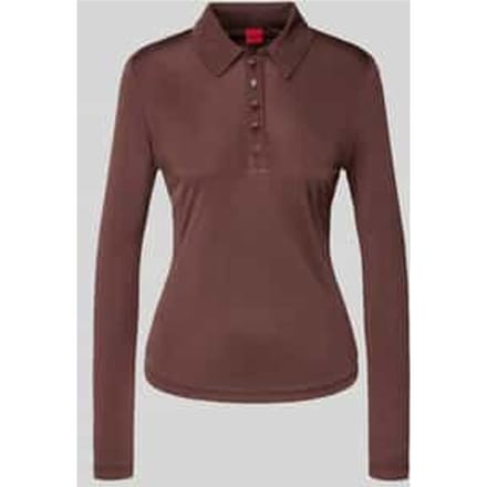 Slim fit shirt met lange mouwen van pure viscose, model 'DAROSEVIL'