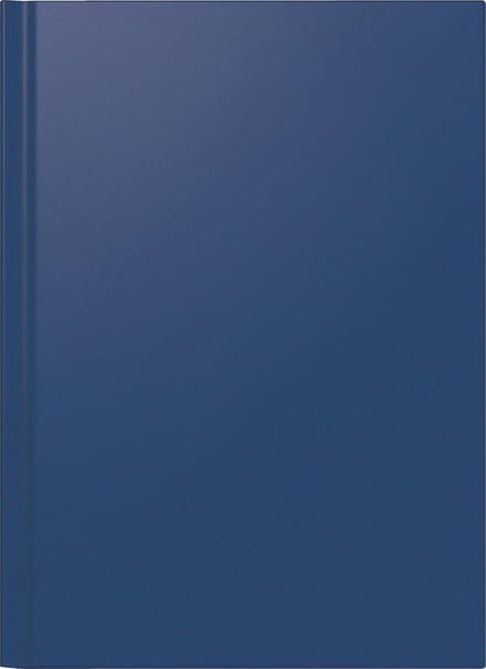 Weekkalender A4 Hardcover Blauw 2026 Ingelijst