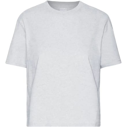 Dames-T-shirt Colorful Standard Organic Boxy snow melange