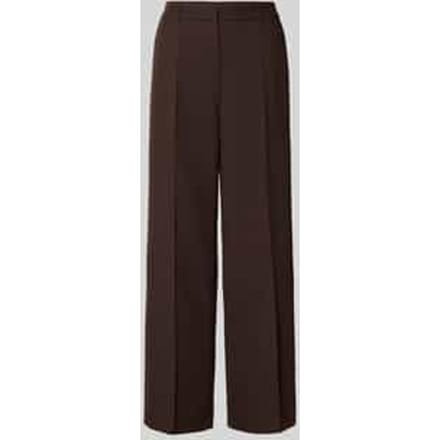 pantalon regular fit met viscose