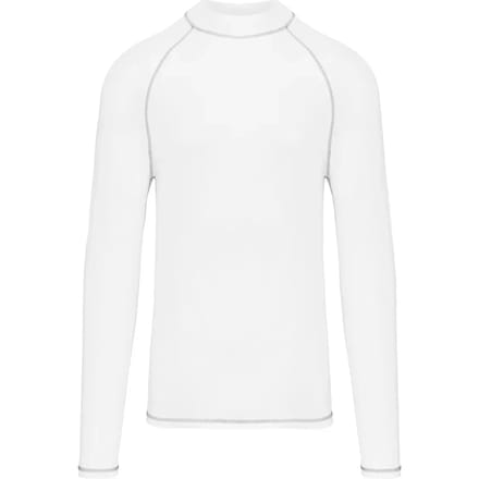 PROACT® Functioneel heren-t-shirt met lange mouwen en anti-UV-bescherming PA4017 - White - L