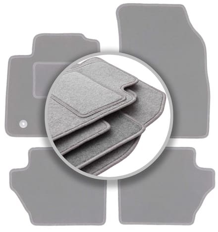 Grijze automatten voor: Ford Fiesta MK7 hatchback (2011-2017)
