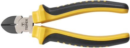 Topex - Zijkniptang - 160 mm - Ergonomische Handgreep - Inductiegehard