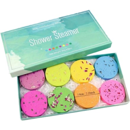 Douche Steamer Geurtabletten Set - 8 stuks.