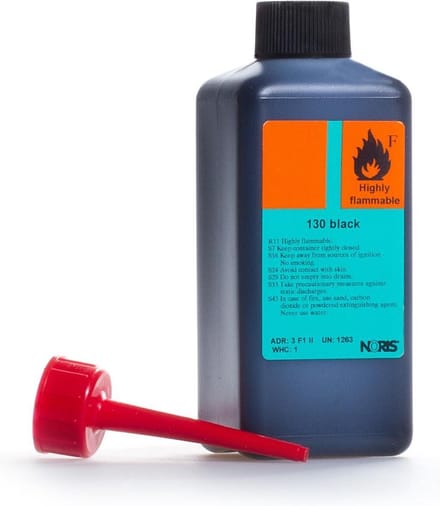 Metaal Stempelinkt | Zwart | Noris #130 | 250ml