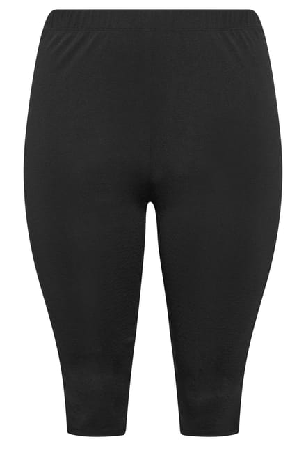 Limited Collection Zwarte Capri's Met Split Size 38