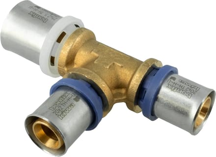 Bonfix Alu-pers verloop T-stuk 25 x 20 x 20 mm 1st.