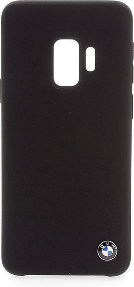 BMW Silicone Back Cover - Geschikt voor Samsung Galaxy S9 (G960) - Zwart