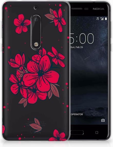 Nokia 5 TPU Case Blossom Red