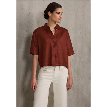 Linnen overhemd blouse