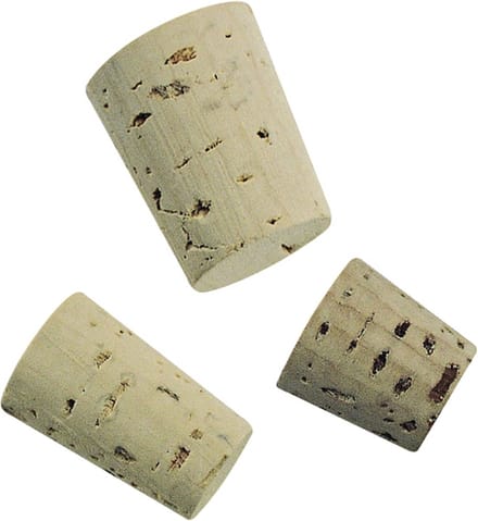Hobby punt kurken - 36x stuks in 3 formaten - Knutselen kurken set