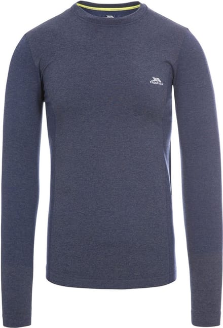 Trespass Timo lange mouw - Heren Active Top Tp75 Marine Marl